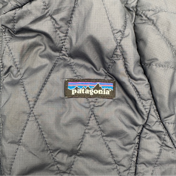 Patagonia kids size 10 Nano puff jacket coat boy girl unisex diamond quilt - Picture 5 of 12